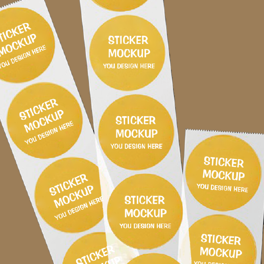 Sheet Stickers: Circle & Rounded Square